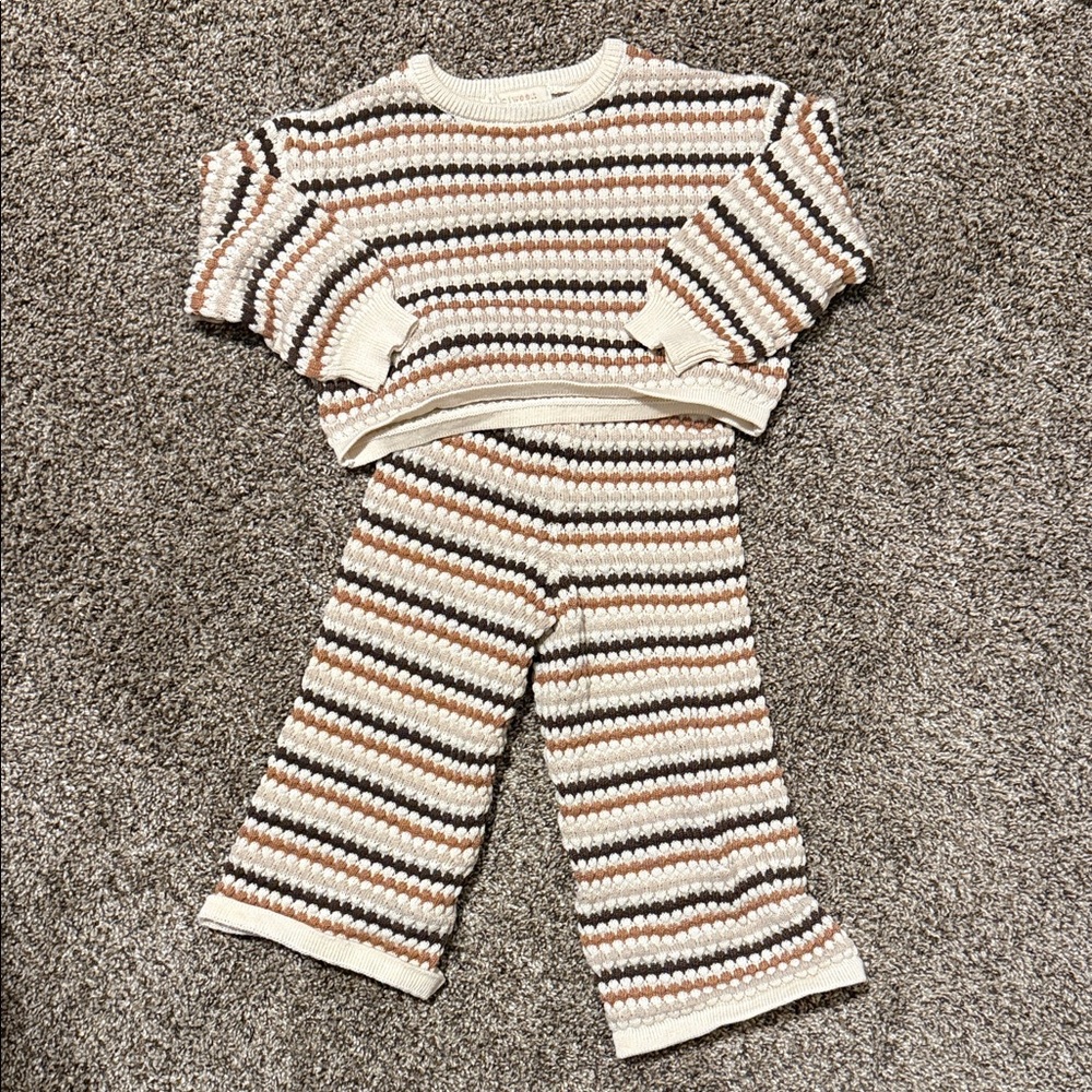 Striped Toddler Matching Set - btween baby